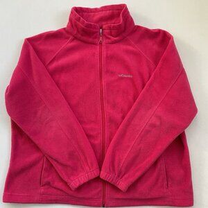 Columbia Women’s 3X Long Sleeve Fleece Full Zip Jacket Sweatshirt Sweater